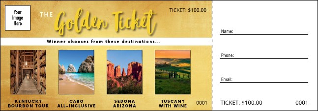 HGA Golden Ticket $100