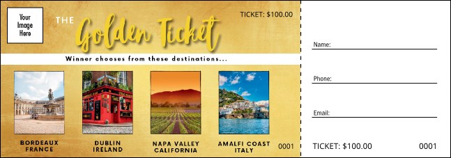 HGA Golden Ticket $250