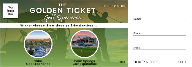 HGA Golf Golden Ticket